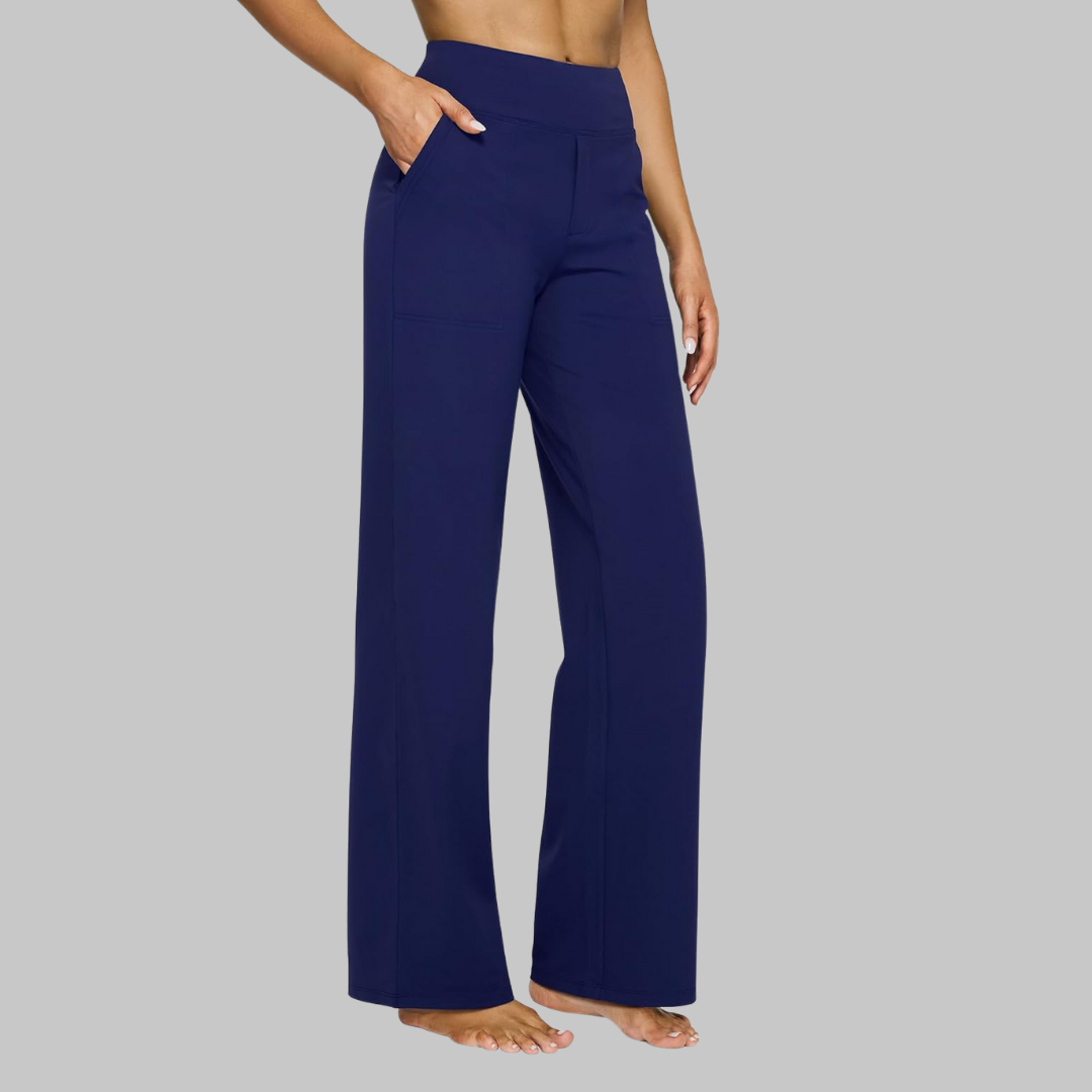 Enora linen trousers in Blue