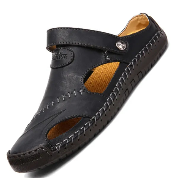 Closed Orthopaedic Sandals Adjustable Straps Heel Support Everyday Comfort