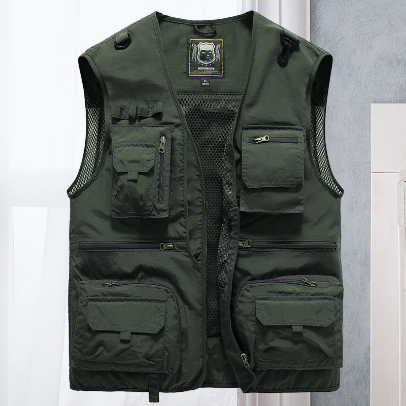 Tactical Vest Lightweight Durable Outdoor Adventure Gear Adjustable Straps