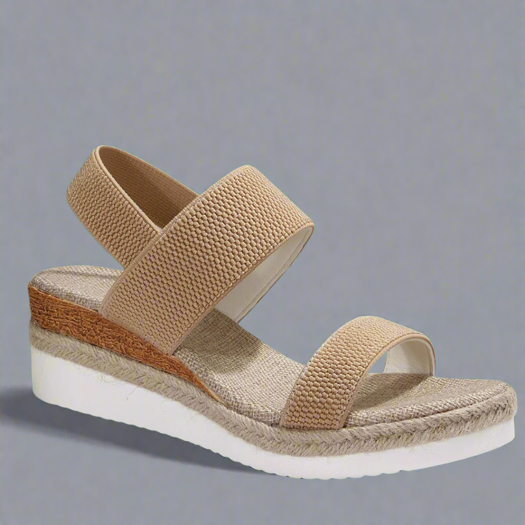 Woven Sandals Women Comfortable Braided Straps Casual Everyday Footwear