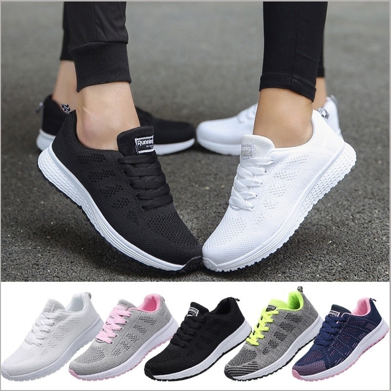 Women's Orthopedic Sport Shoes Lace-Up Support Everyday Training