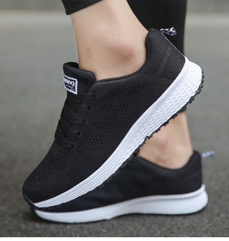 Women's Orthopedic Sport Shoes Lace-Up Support Everyday Training