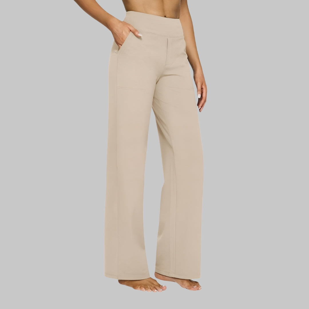 Enora linen trousers in Cream
