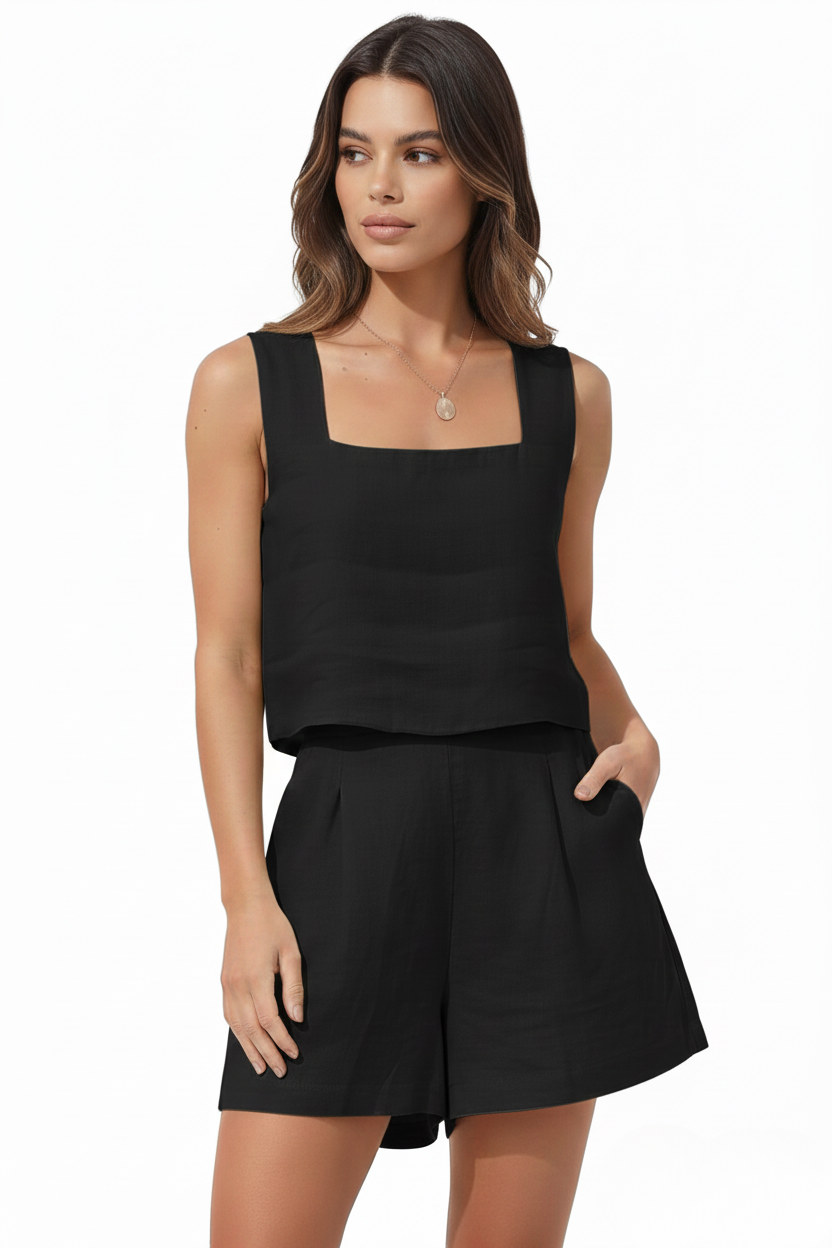 Aurora women's outfit set in Black