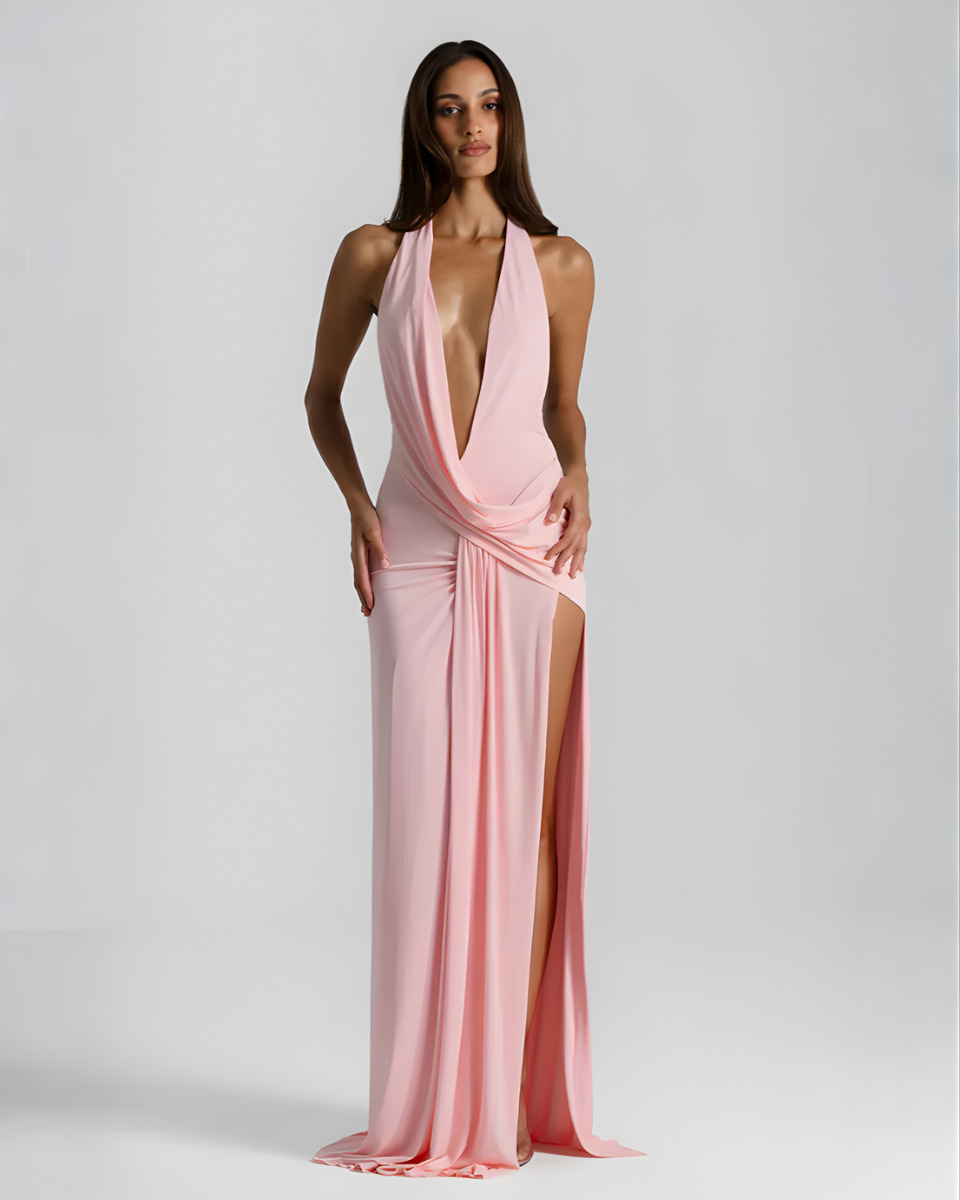 Mila women's maxi dress in Pink