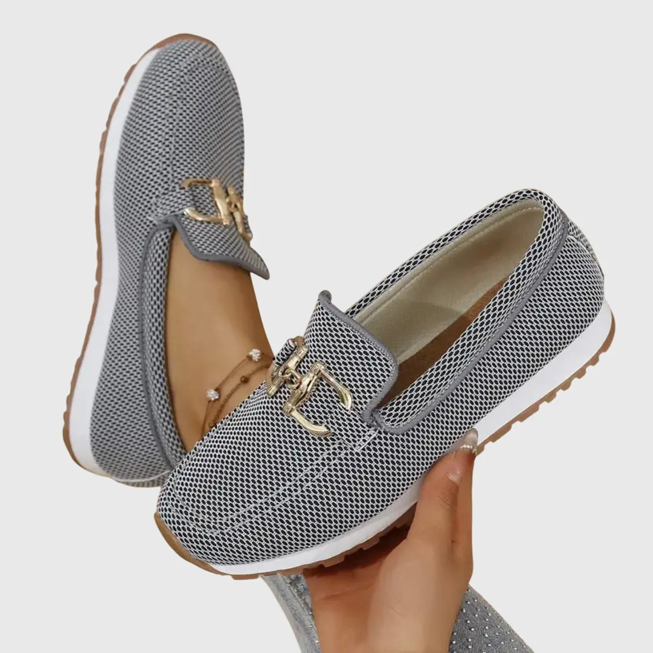 Women's Mesh Loafers Slip On Comfortable Casual Everyday Shoes
