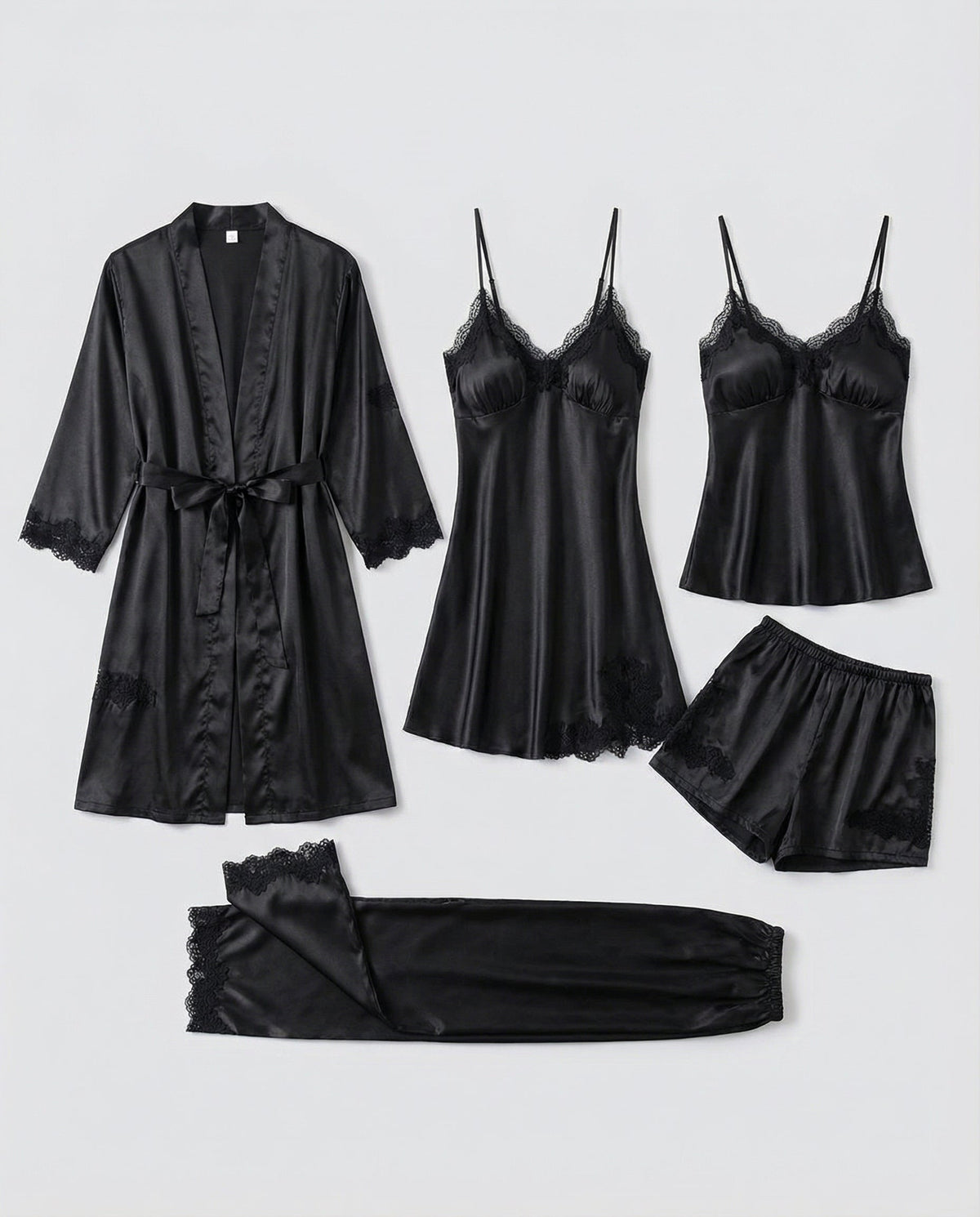 Amelia | Luxurious Silk Pajama & Lounge Set 8