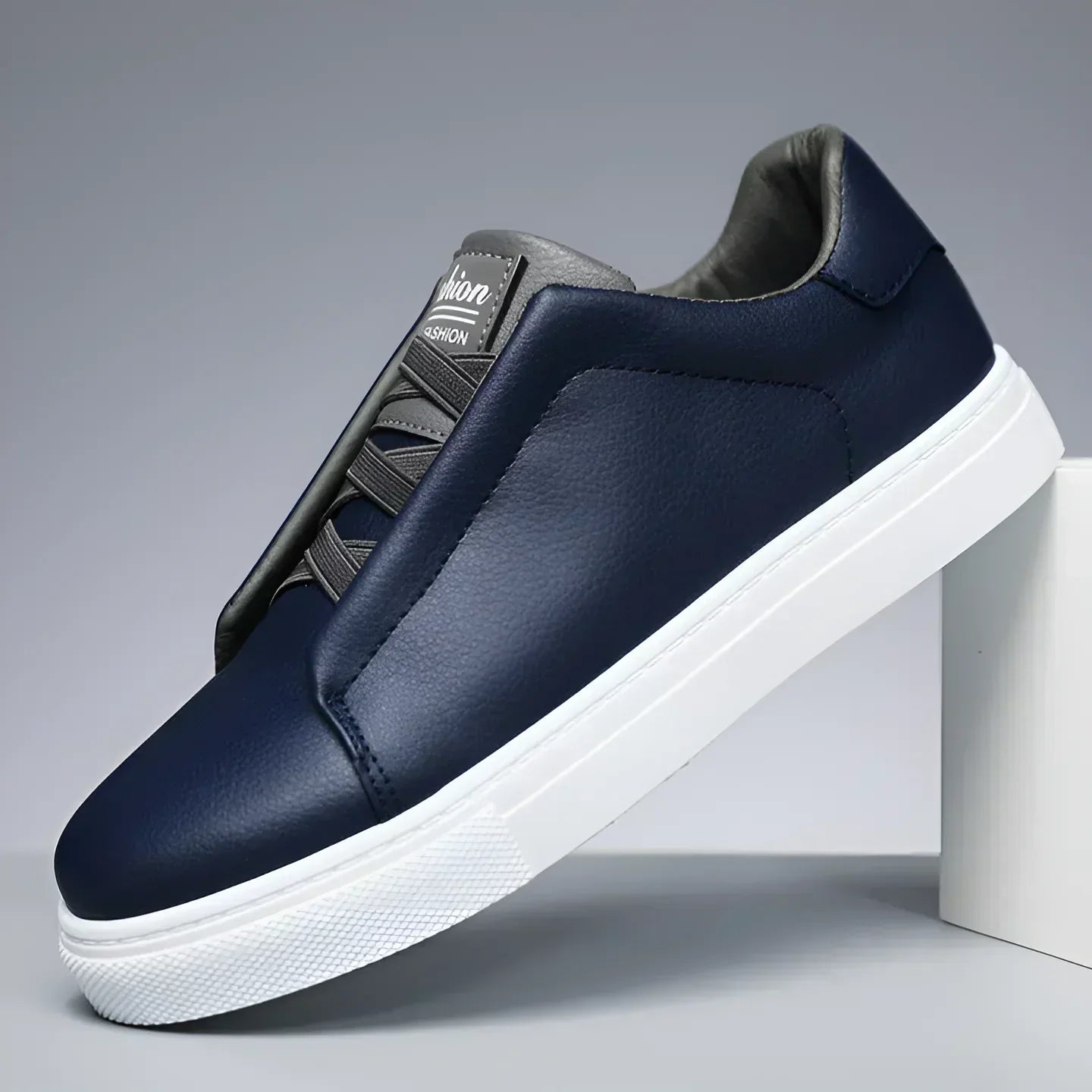 Men's Sneaker Shoes Casual Comfortable Everyday Trainers Black White Navy