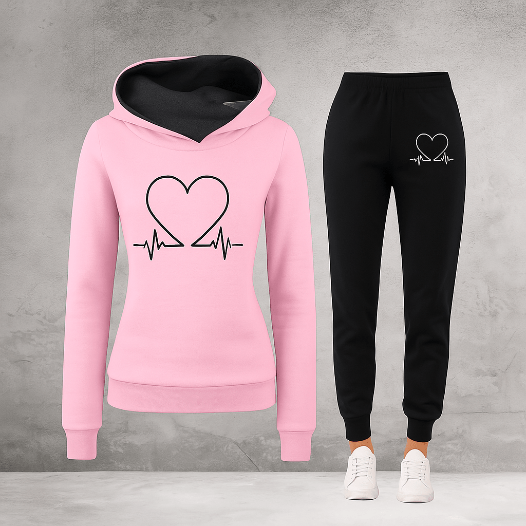 Harlow women's outfit set in Pink