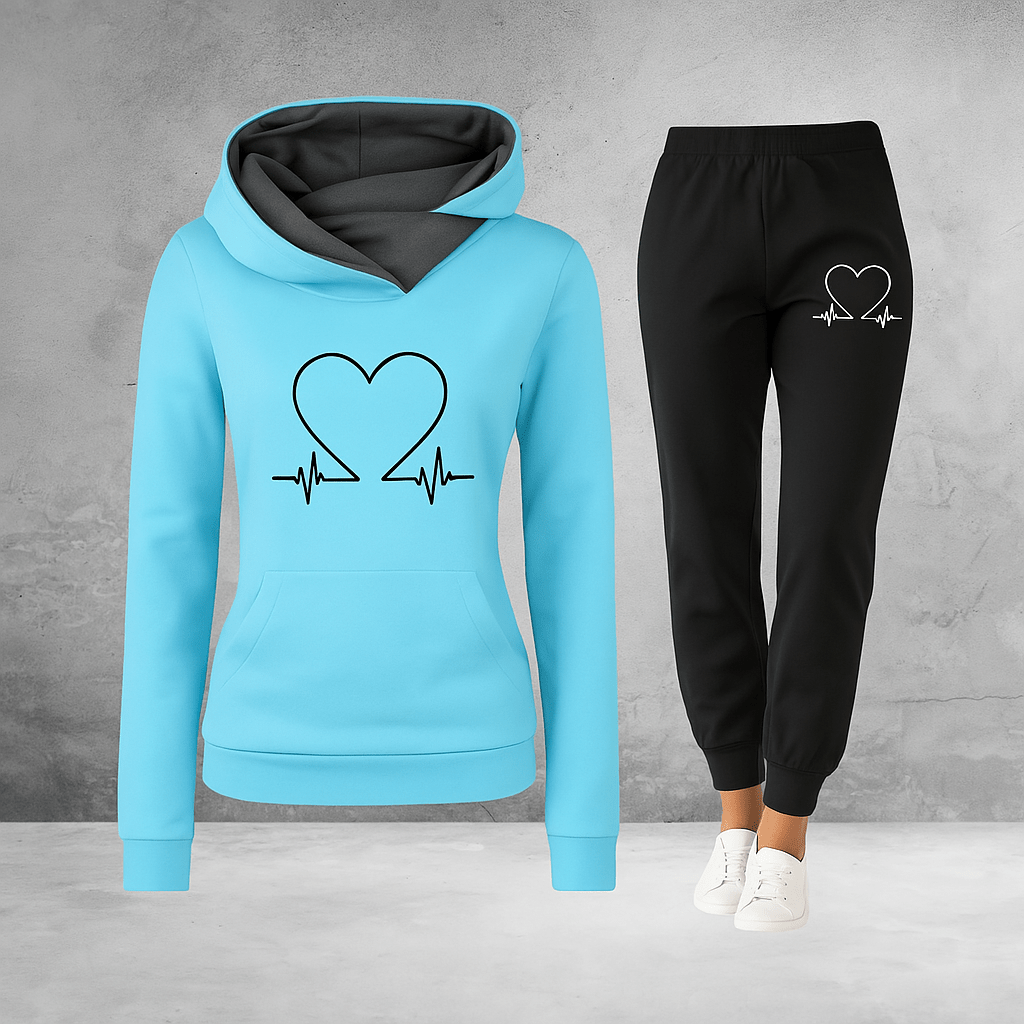 Harlow women's outfit set in Blue