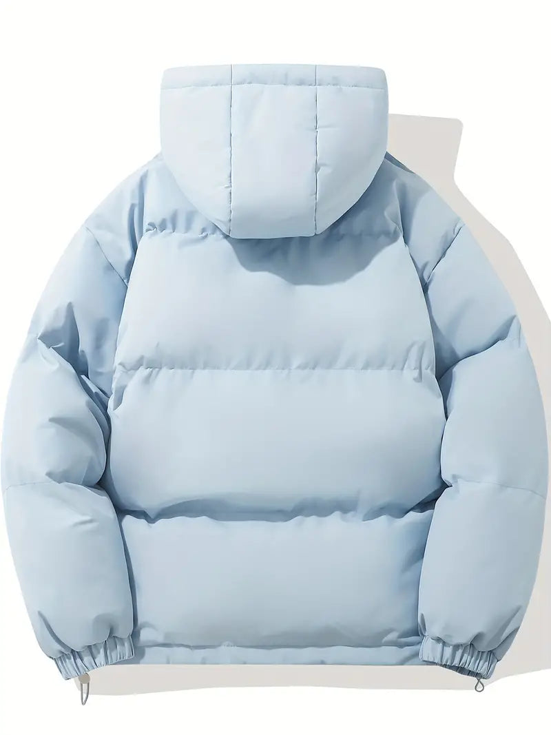 Women's Winter Coat with Hood Quilted Padded Warm Stylish