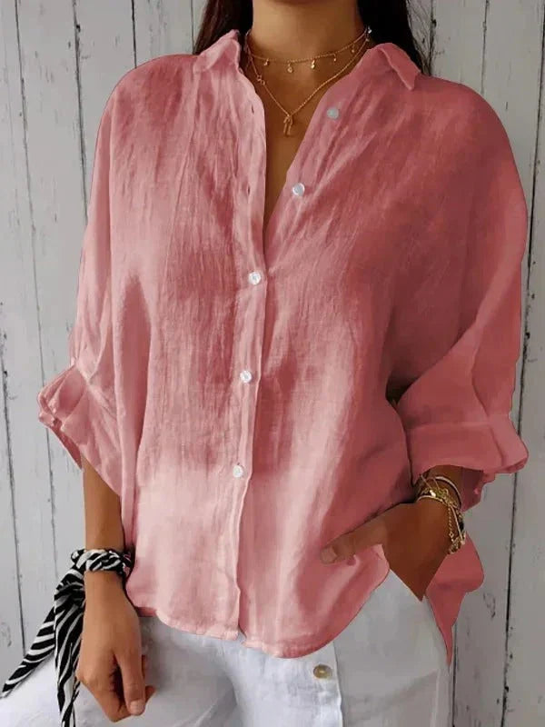 Amélie Rousseau women's blouse in Pink