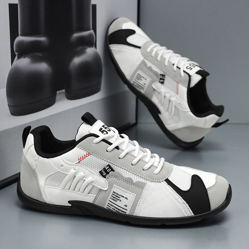 Lace Up Mesh Sneakers Lightweight Comfortable Everyday Trainers
