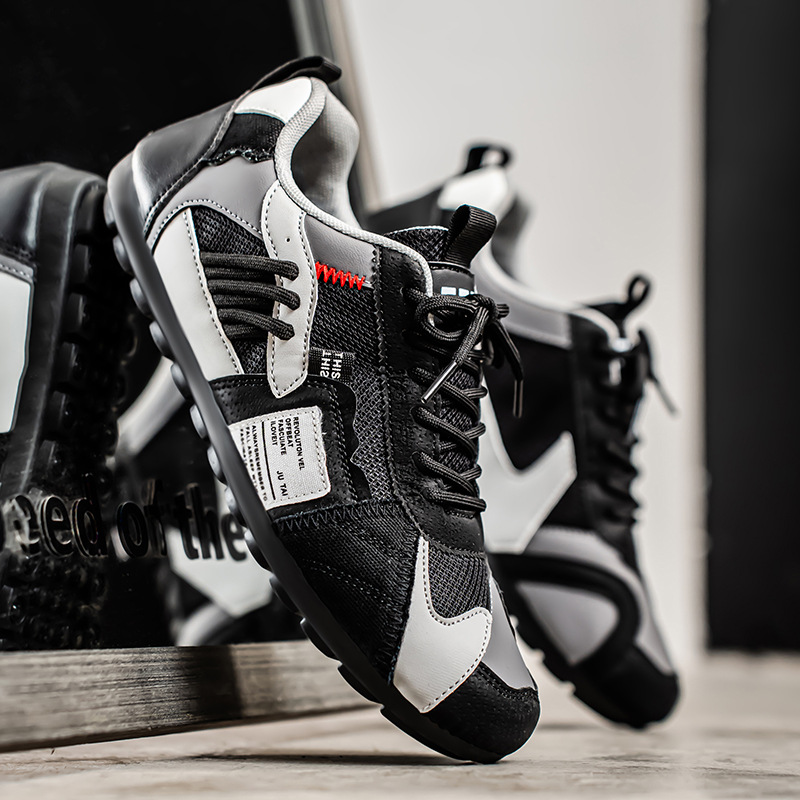 Lace Up Mesh Sneakers Lightweight Comfortable Everyday Trainers