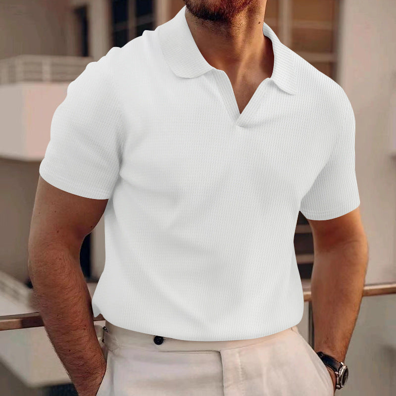 Men's Polo Shirt in White