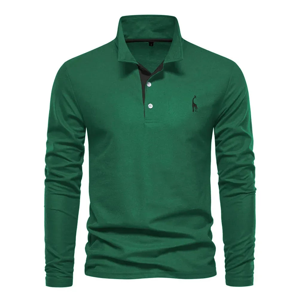 Men's Polo Shirt in Green