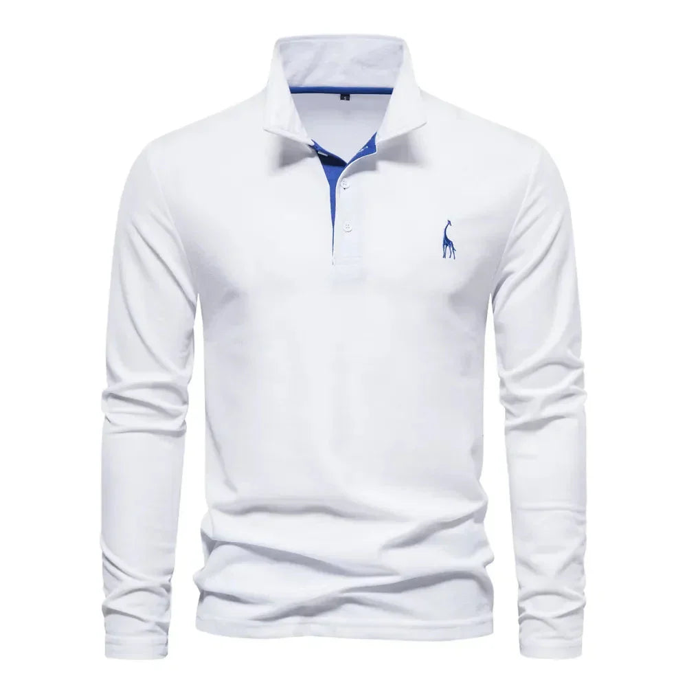 Men's Polo Shirt in White