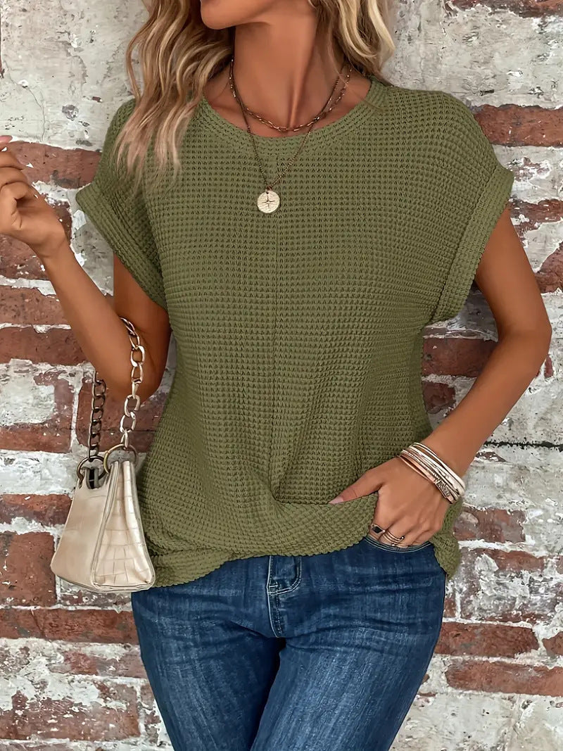 Sylvia t-shirt in Olive Green