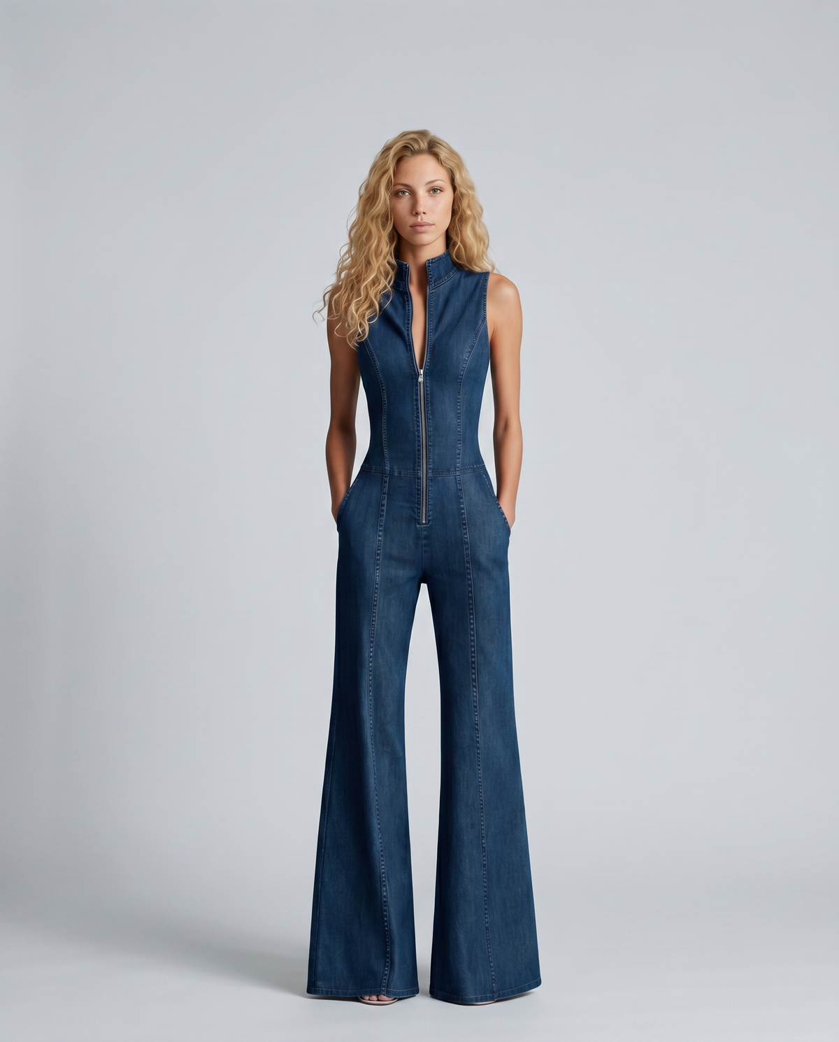 Dorthy women's jumpsuit in Blue