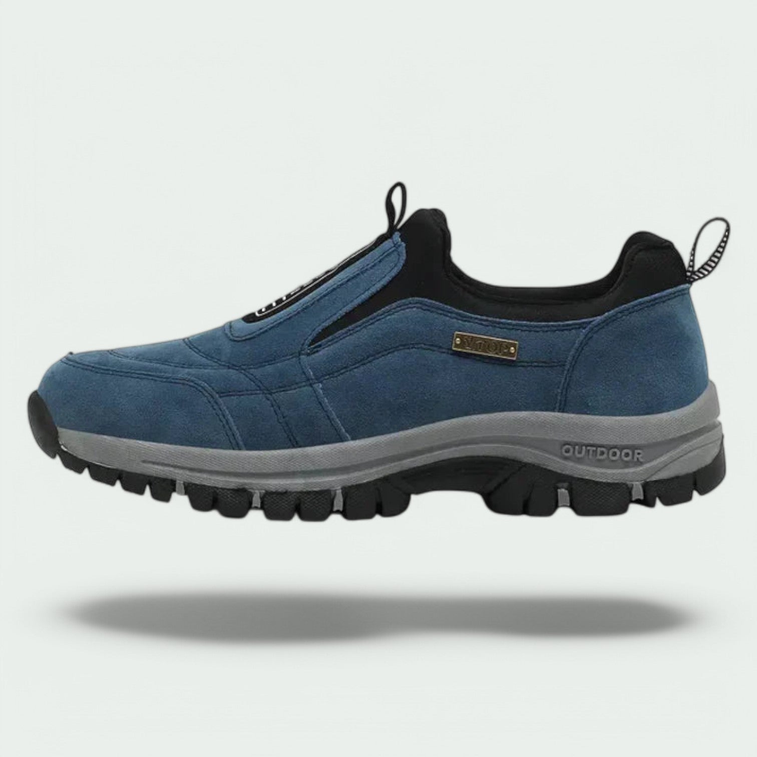 Orthopedic Hiking Shoes Slip-On Lightweight Tread Sole Everyday Walking