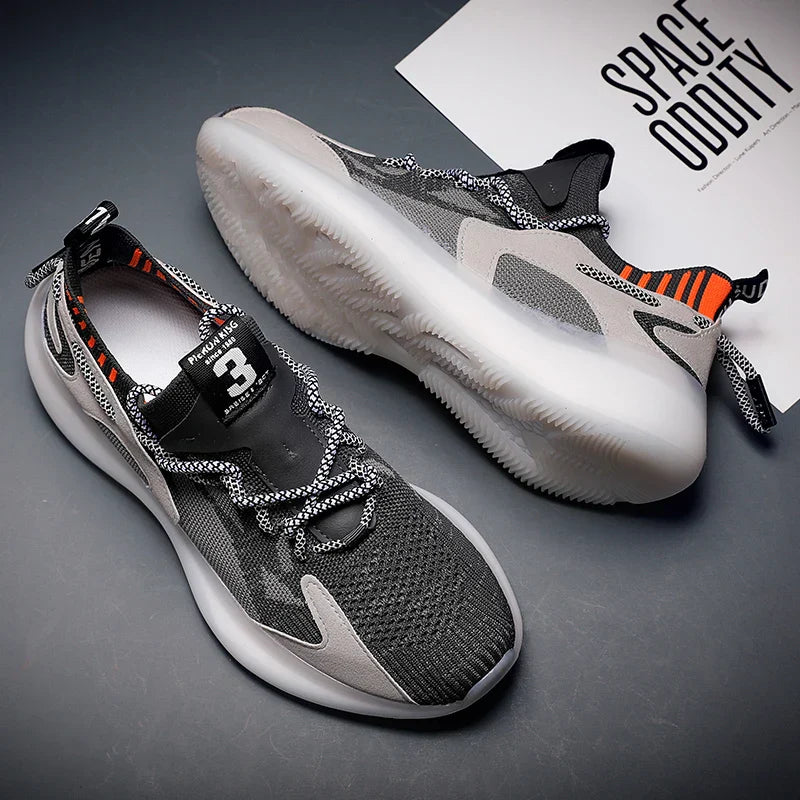 Orthopedic Sneaker Mesh Lace-Up Lightweight Casual Everyday Comfortable Walking Shoe