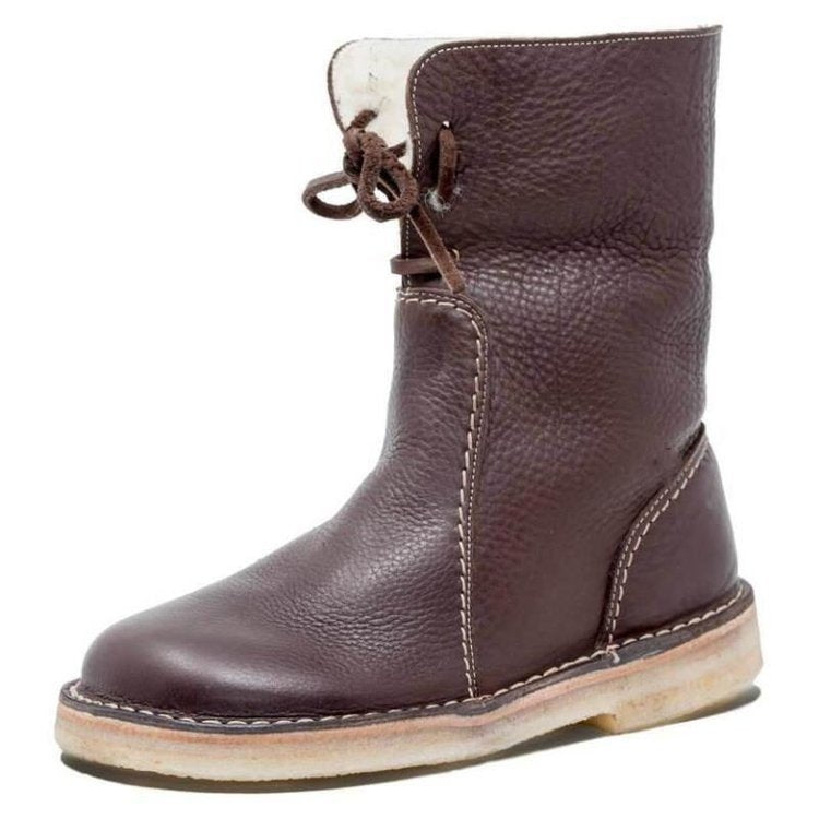 Women's Waterproof Boots Wool Lined Warm Winter Casual Everyday