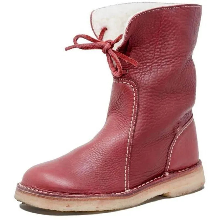 Women's Waterproof Boots Wool Lined Warm Winter Casual Everyday