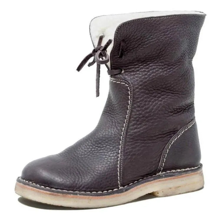 Women's Waterproof Boots Wool Lined Warm Winter Casual Everyday
