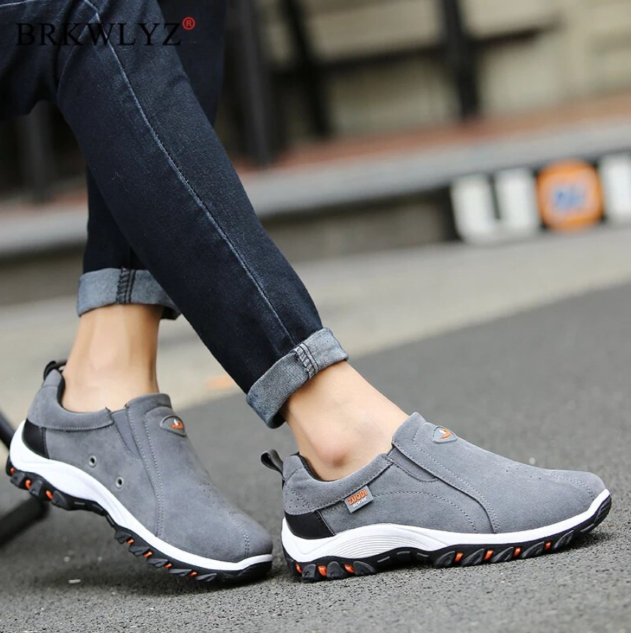 Men's Slip On Sneaker Winter Shoe Lightweight Everyday Trainers