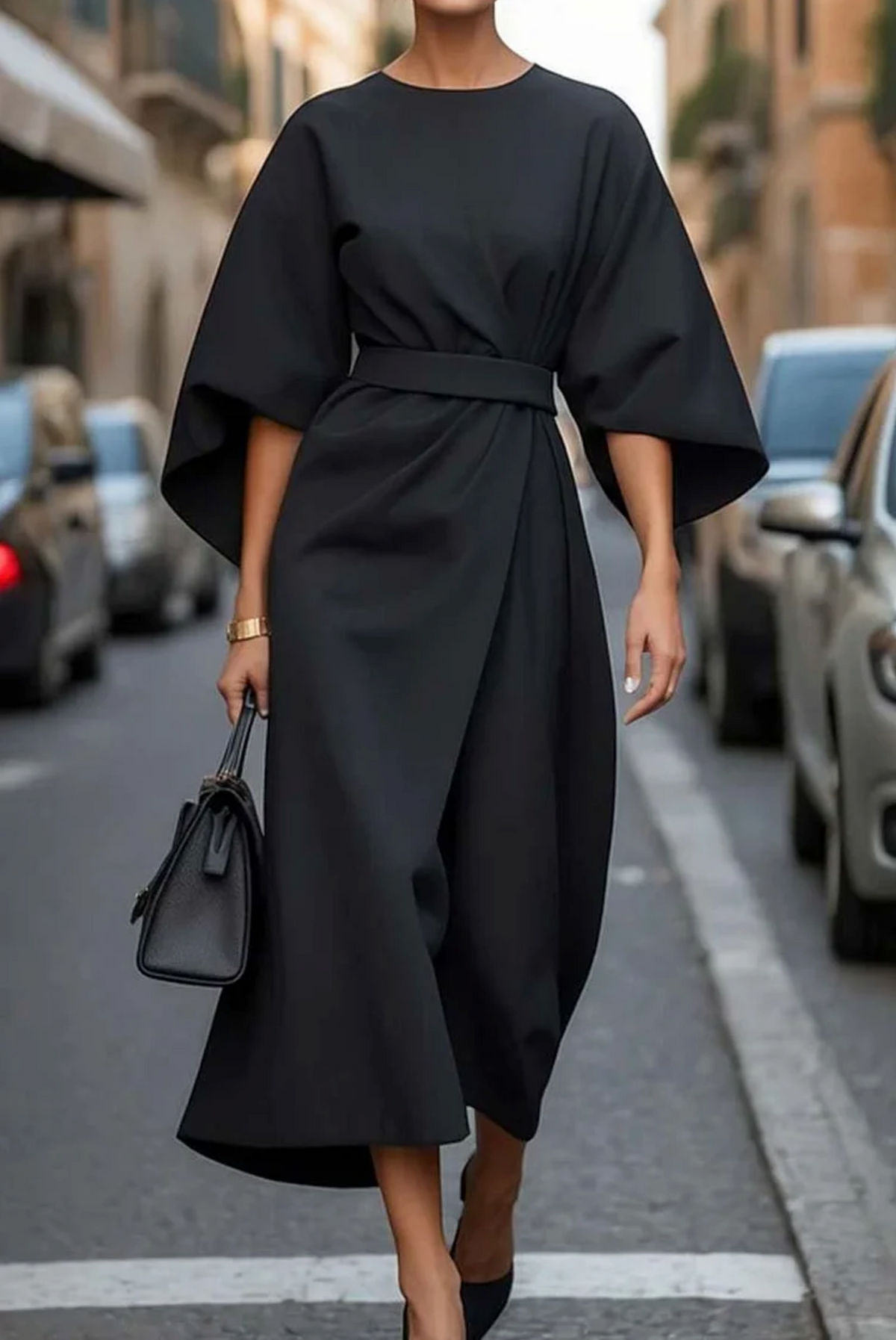 Aria maxi dress in Black