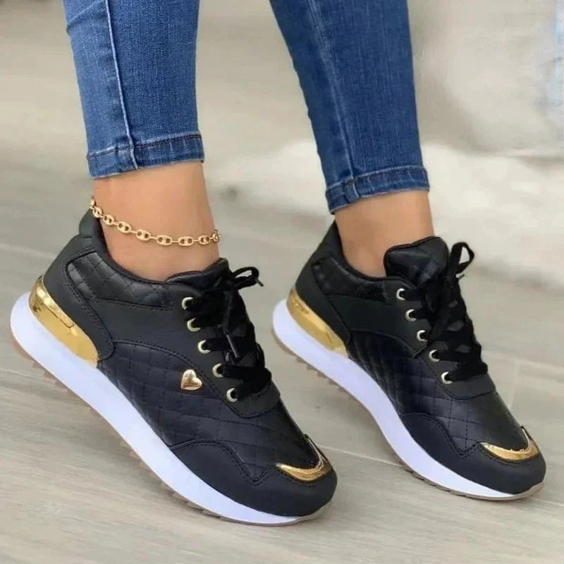 Women's Platform Sneakers Casual Everyday Trainers Comfortable Lightweight