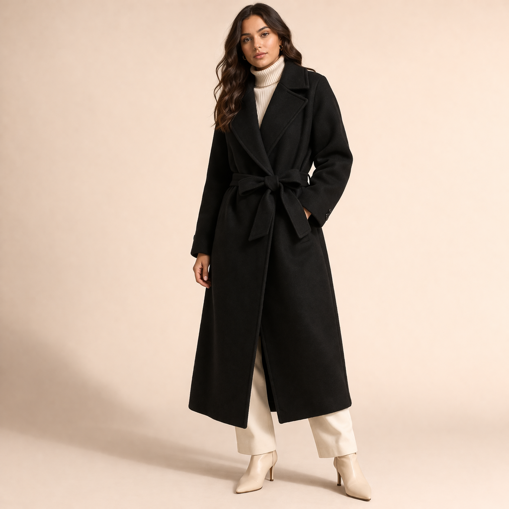 Women's Trench Coat Modern Elegant Tailored Fit Casual Formal Occasions