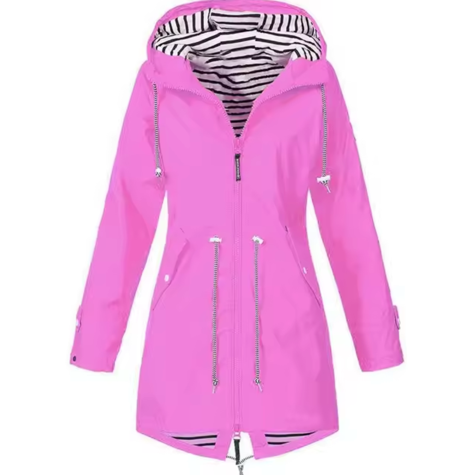 Waterproof Hooded Rain Jacket for Women