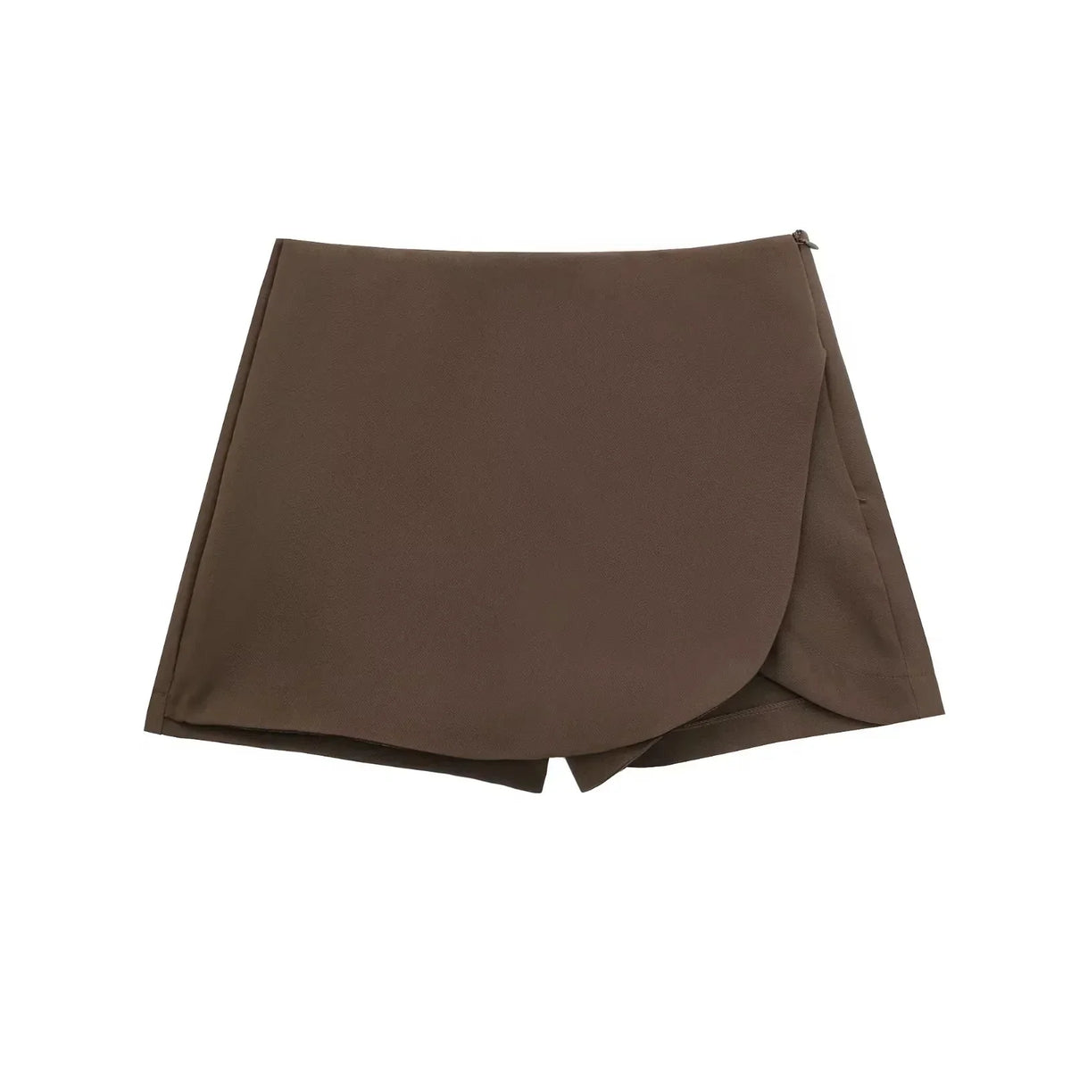 Women's Mini Skirt in Brown