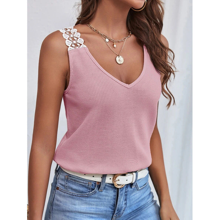 Samantha women's tank top in Pink