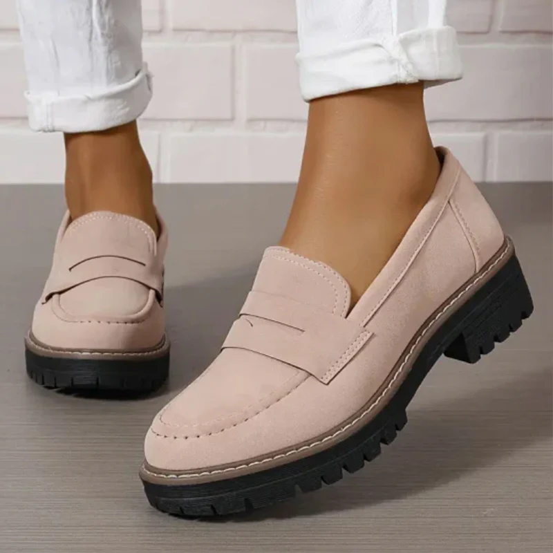 Leather Loafers Men Casual Slip On Shoes Comfortable Everyday Wear