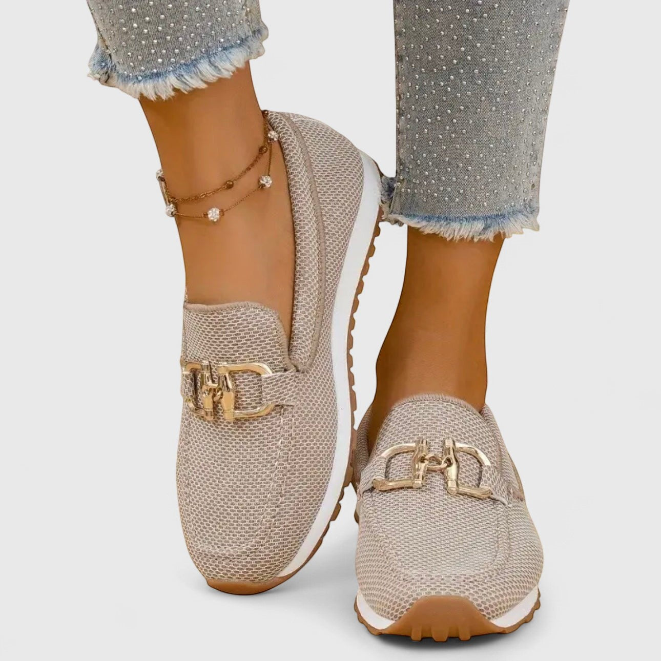Women's Mesh Loafers Slip On Comfortable Casual Everyday Shoes