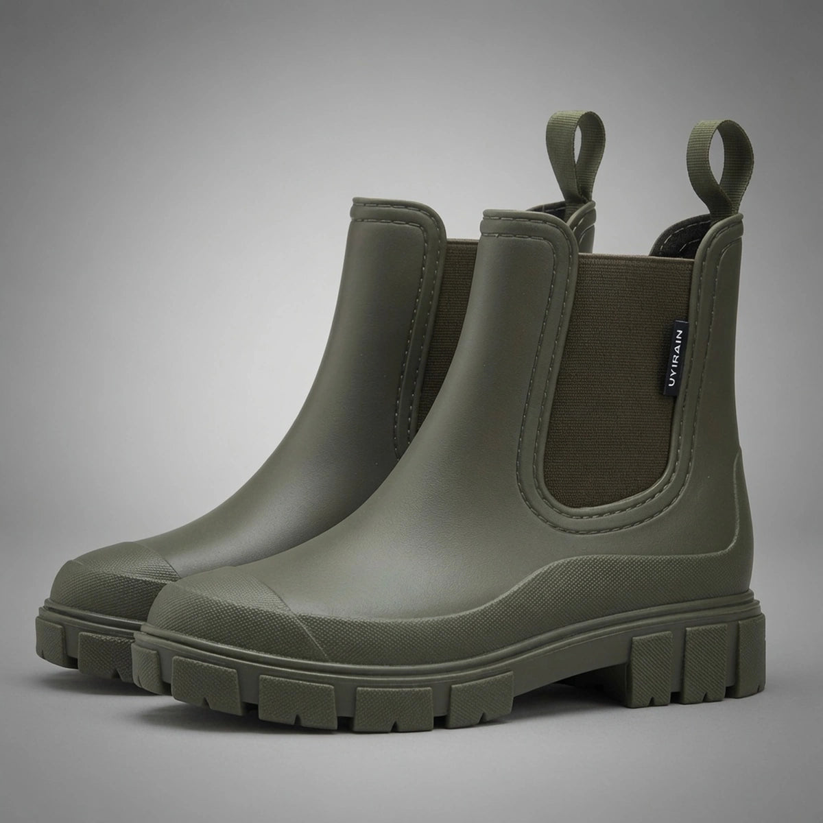 Women's Waterproof Chelsea Boots Slip-On Casual Everyday Ankle Boot