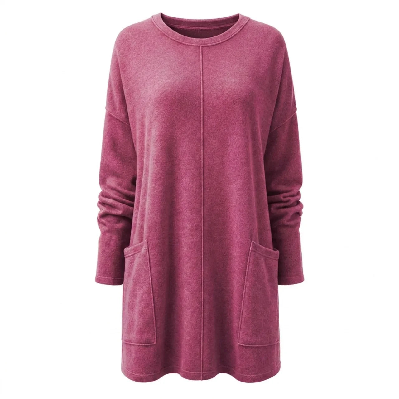 Women's Long Sweater Casual Modern Knit Top Comfortable Everyday