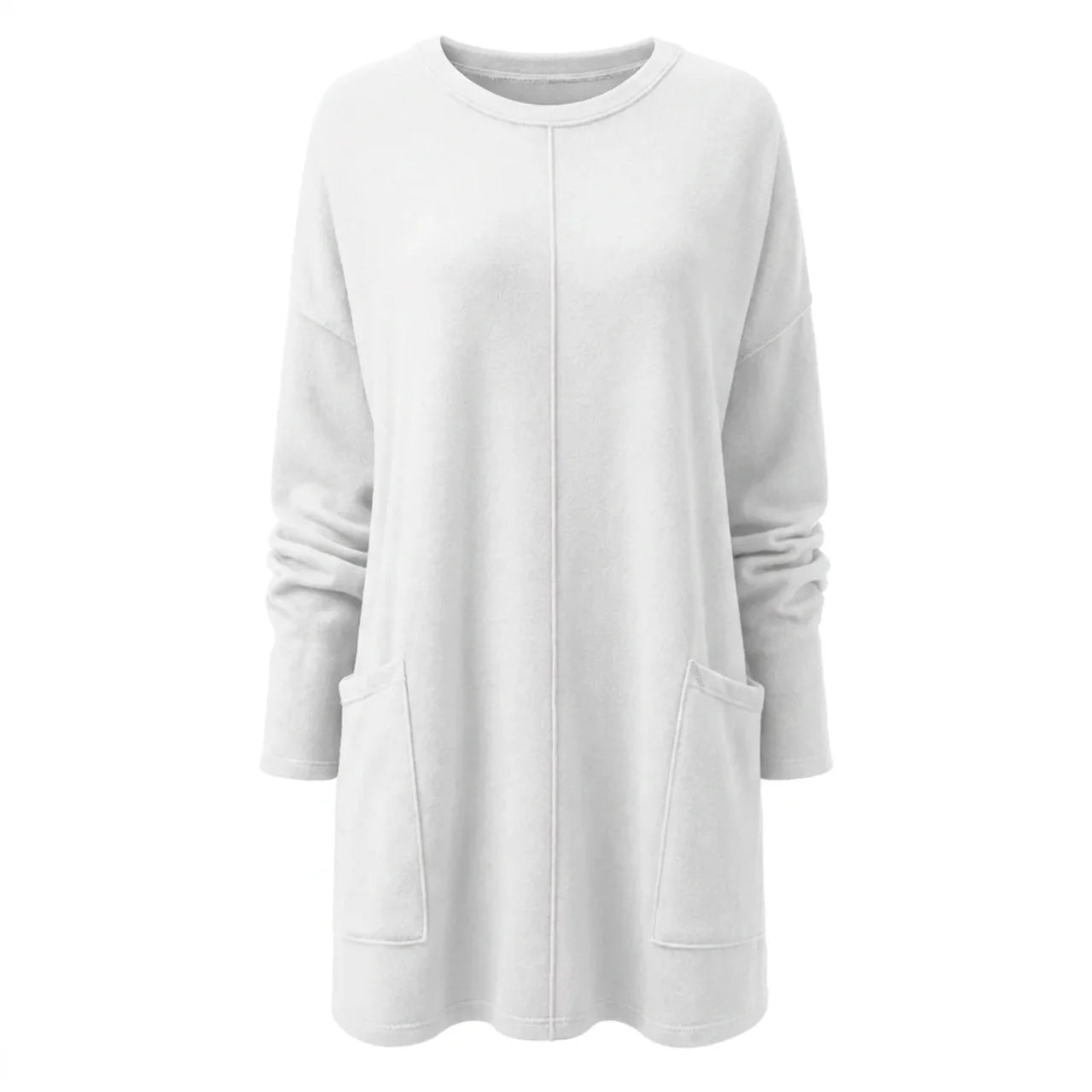 Women's Long Sweater Casual Modern Knit Top Comfortable Everyday
