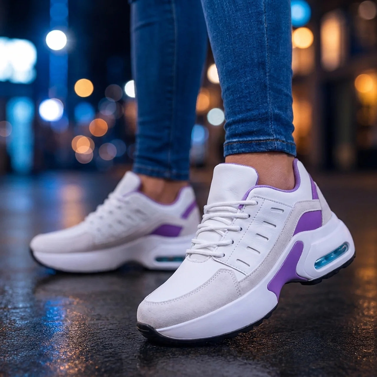 Women's Sneaker Sport Shoes Lightweight Everyday Athletic Trainers