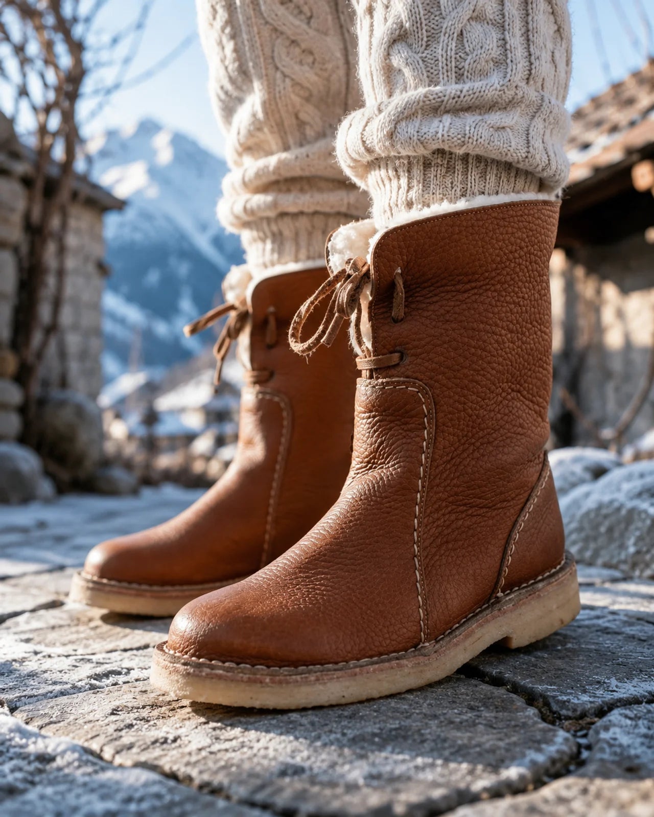 Women's Waterproof Boots Wool Lined Warm Winter Casual Everyday