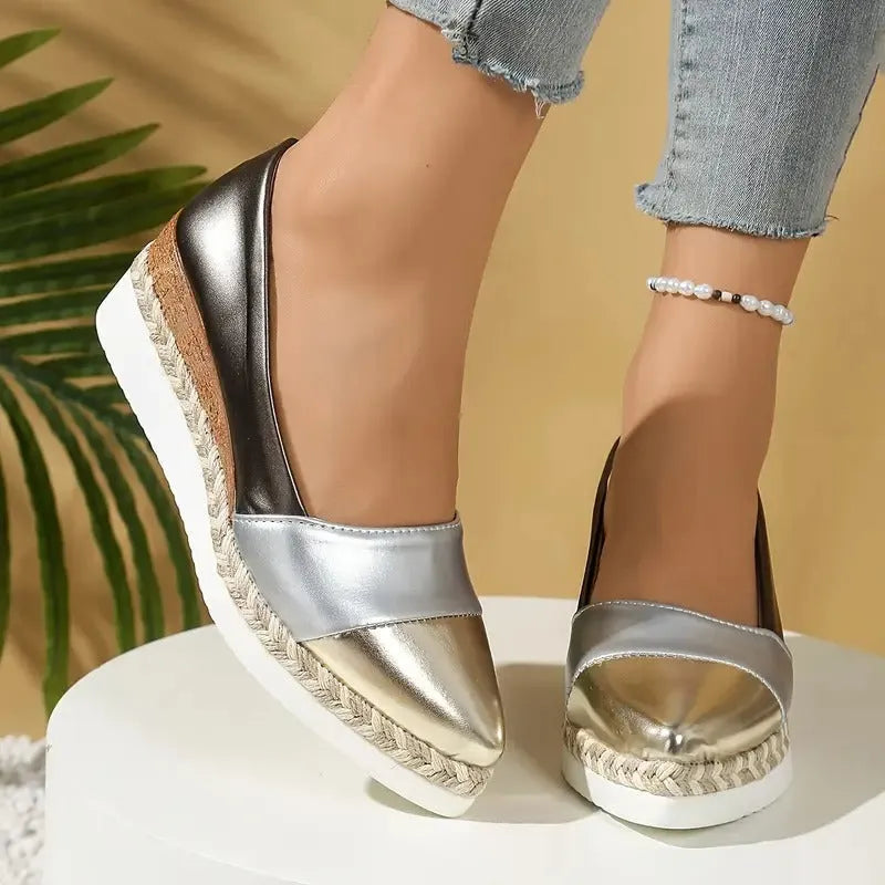 Women's Velvet Slip-On Loafers Crystal Embellished Elegant Glamorous Shoes
