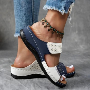 Women's Orthopedic Sandals Velcro Strap Adjustable Comfort Casual