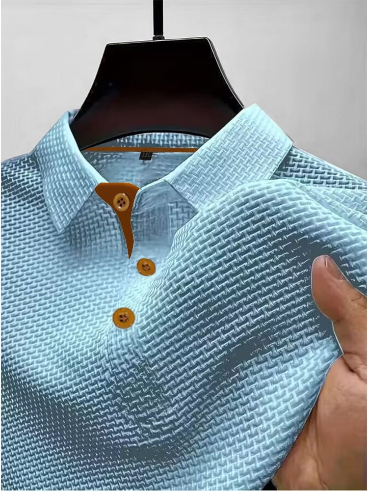 Harrison polo shirt in Light Blue