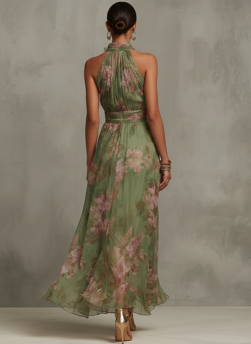 maxi-chiffon-dress-with-halter-neck-and-floral-print-2