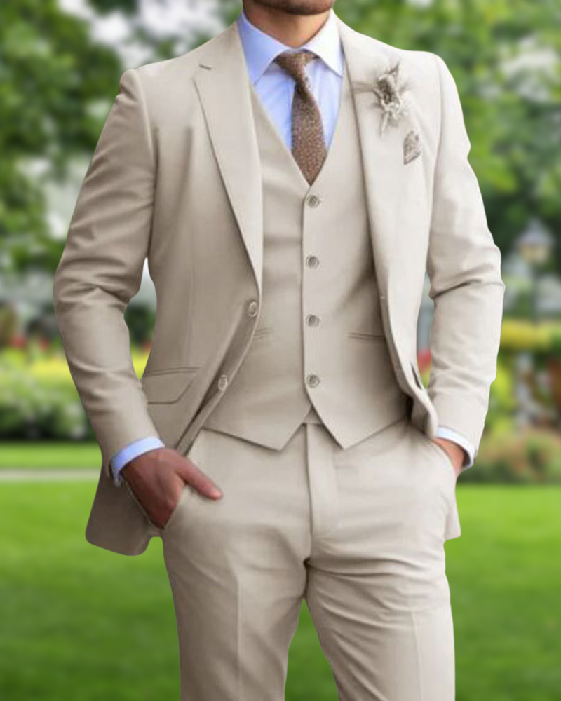 Three-piece suit set