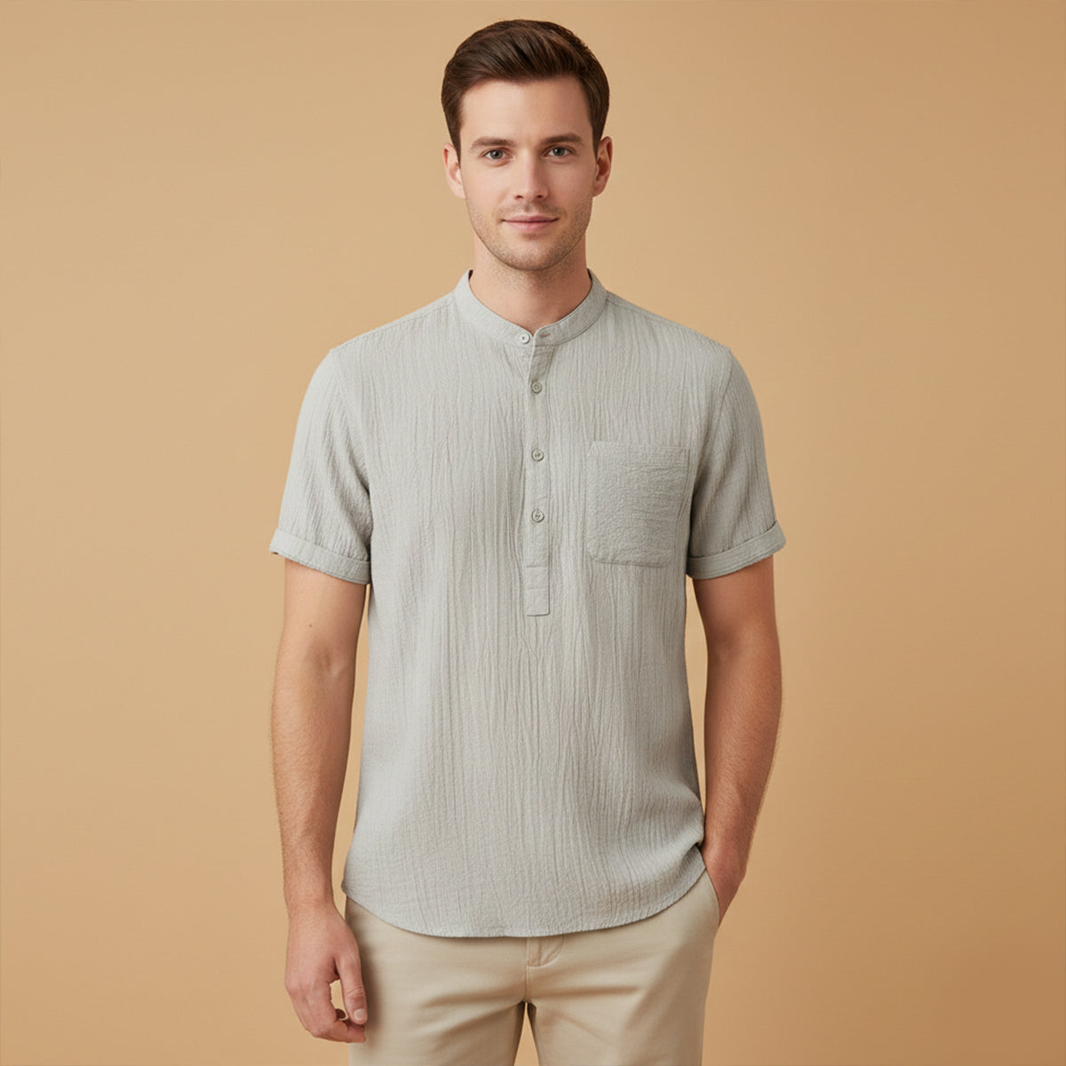 Men's Henley shirt