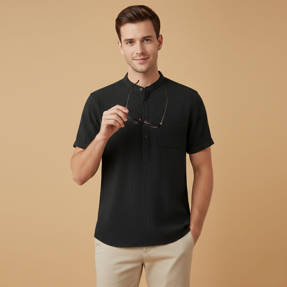 Men's Henley shirt