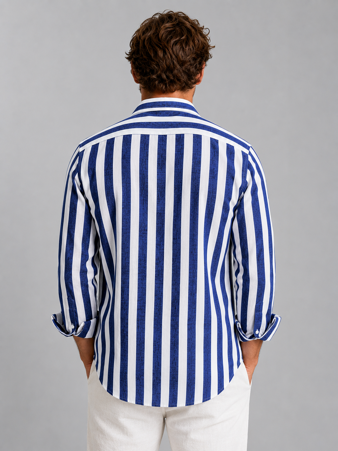 Men's button-up top